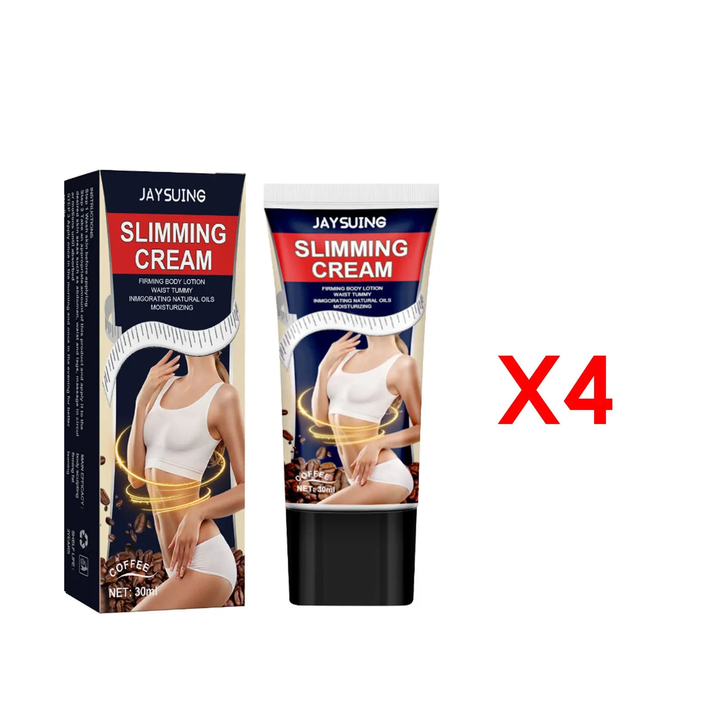 Coffee Body Sculpt Slimming Cream Belly Skin Tighten Firm Lift Tummy Lotion Anti Cellulite Shaping Create Beautiful Curve Care