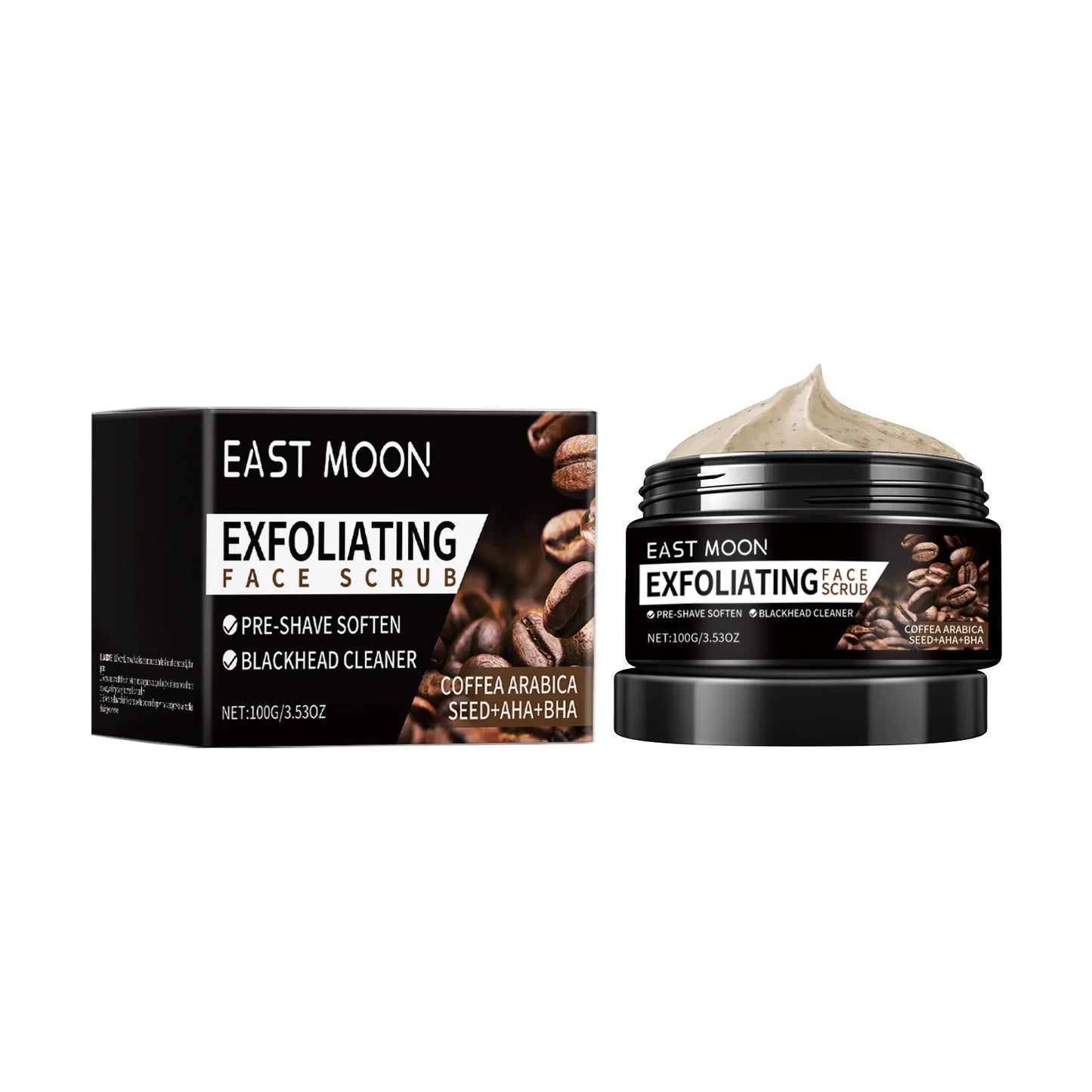 Vitamin E Facial Scrub Deep Cleaning Moisturizing Wash Improve Brightening Oil Control Repair Exfoliator Coffee Face Scrub Cream