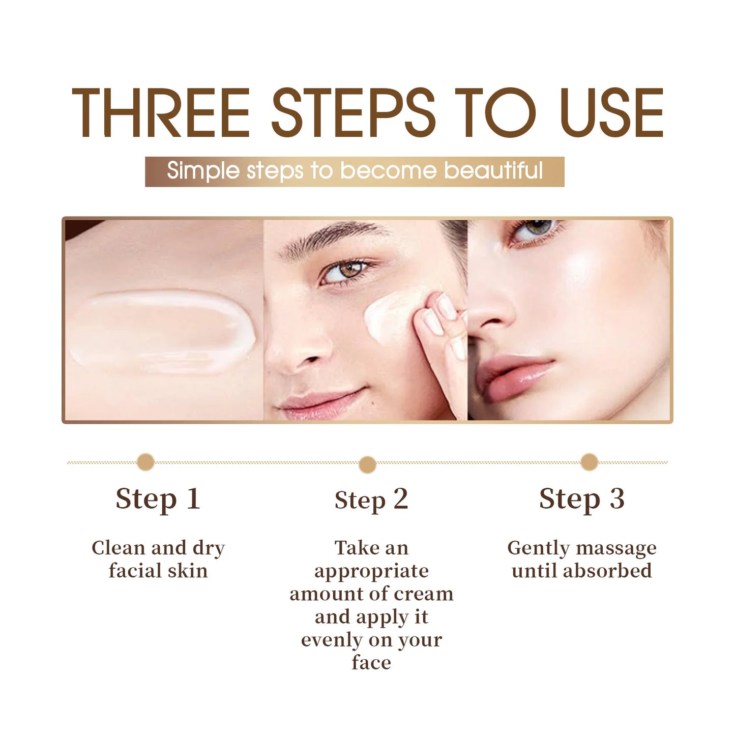Retinol Caffeine Cream Lightens Fine Lines Firms and Lifts Cream Moisturizes and Brightens Facial Skin Care Products
