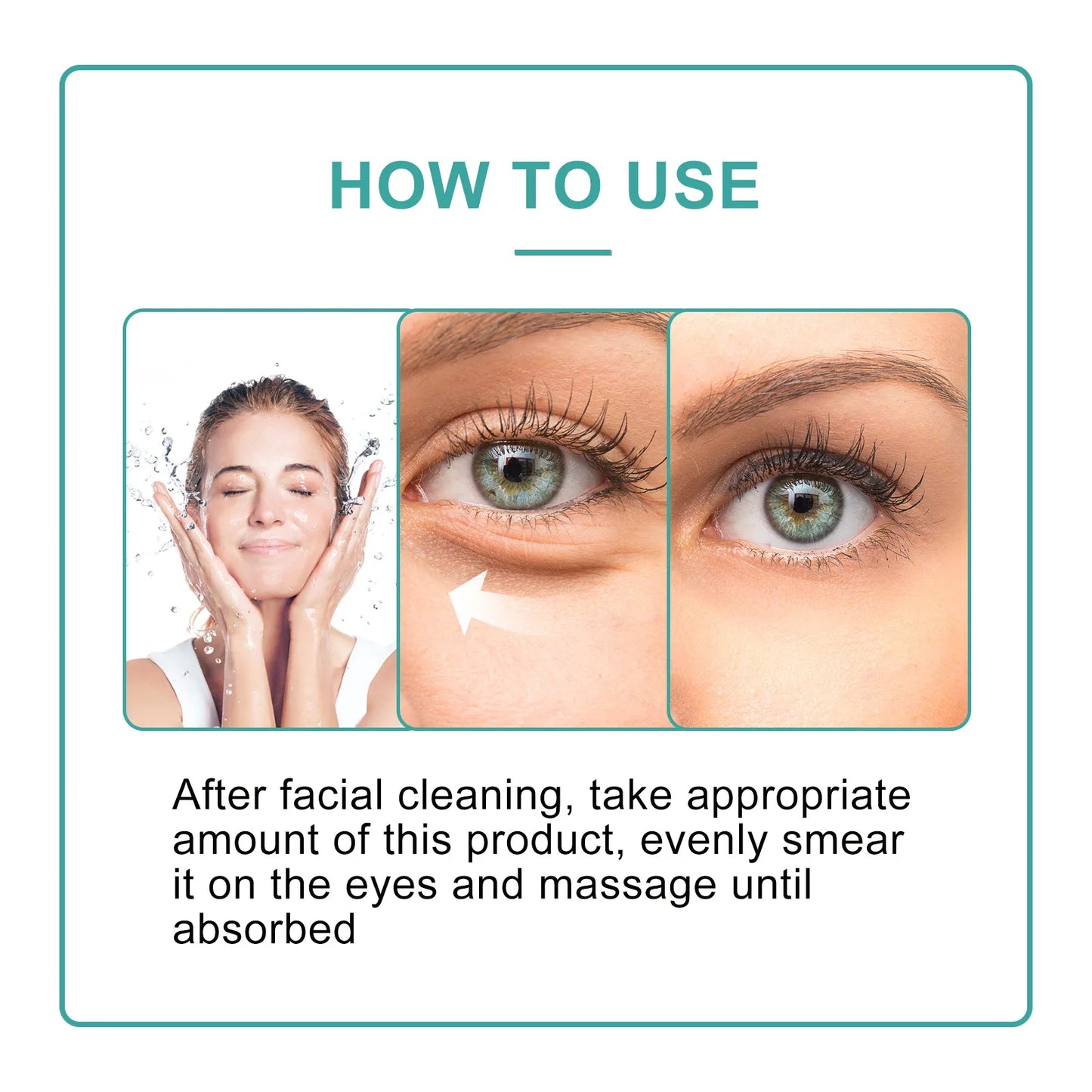 Instant Eye Bag Remover Niacinamide Anti-wrinkle Reduces Fine Lines Firms Skin Relieves Puffiness Brightens Eye Care
