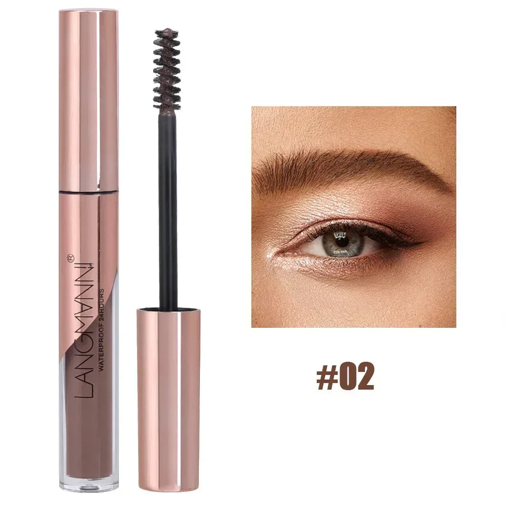 Eyebrow Tint Waterproof Lasting Liquid Enhacer Dye Eyebrow Gel Cream Coffee Brown Color Eye Brow Mascara Korean Makeup Cosmetics