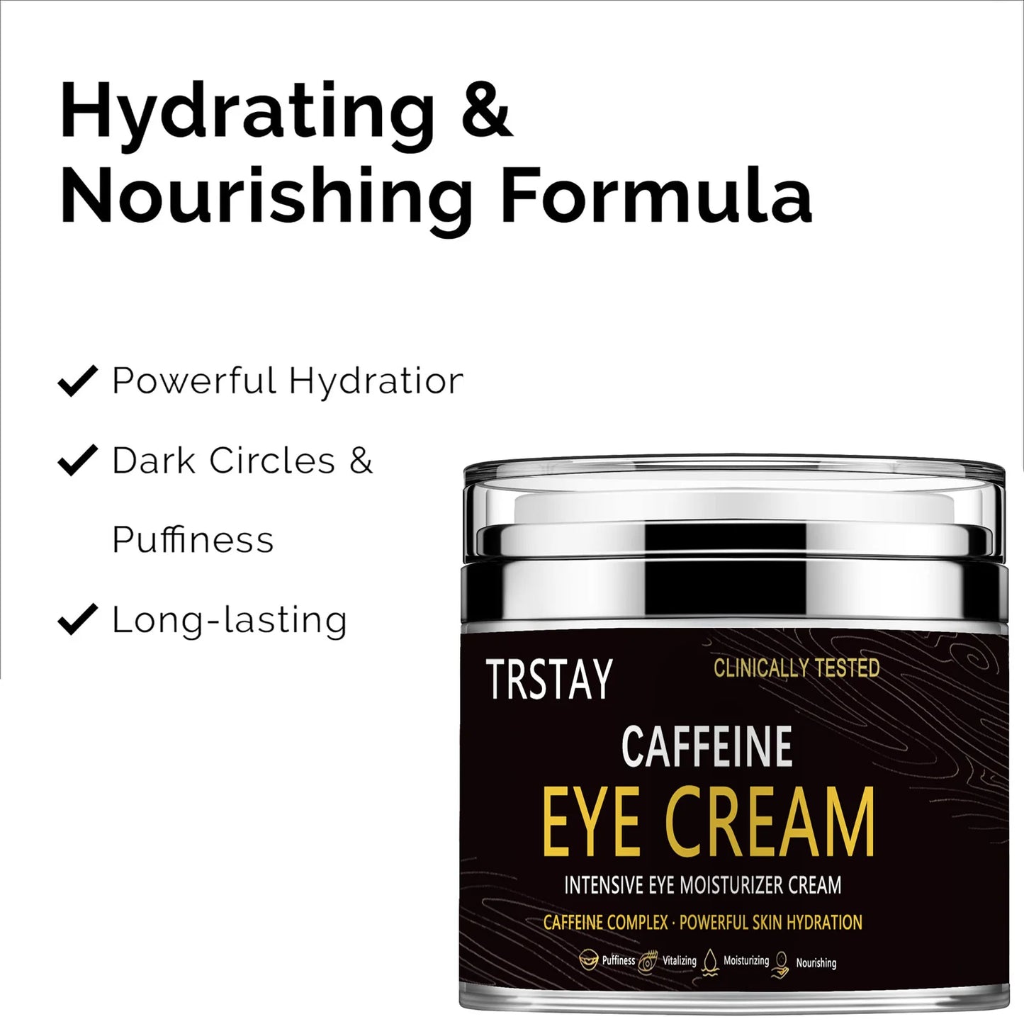 Coffee eye cream repair eye cream to lighten dark circles crema para blanquear la cara anti aging face cream