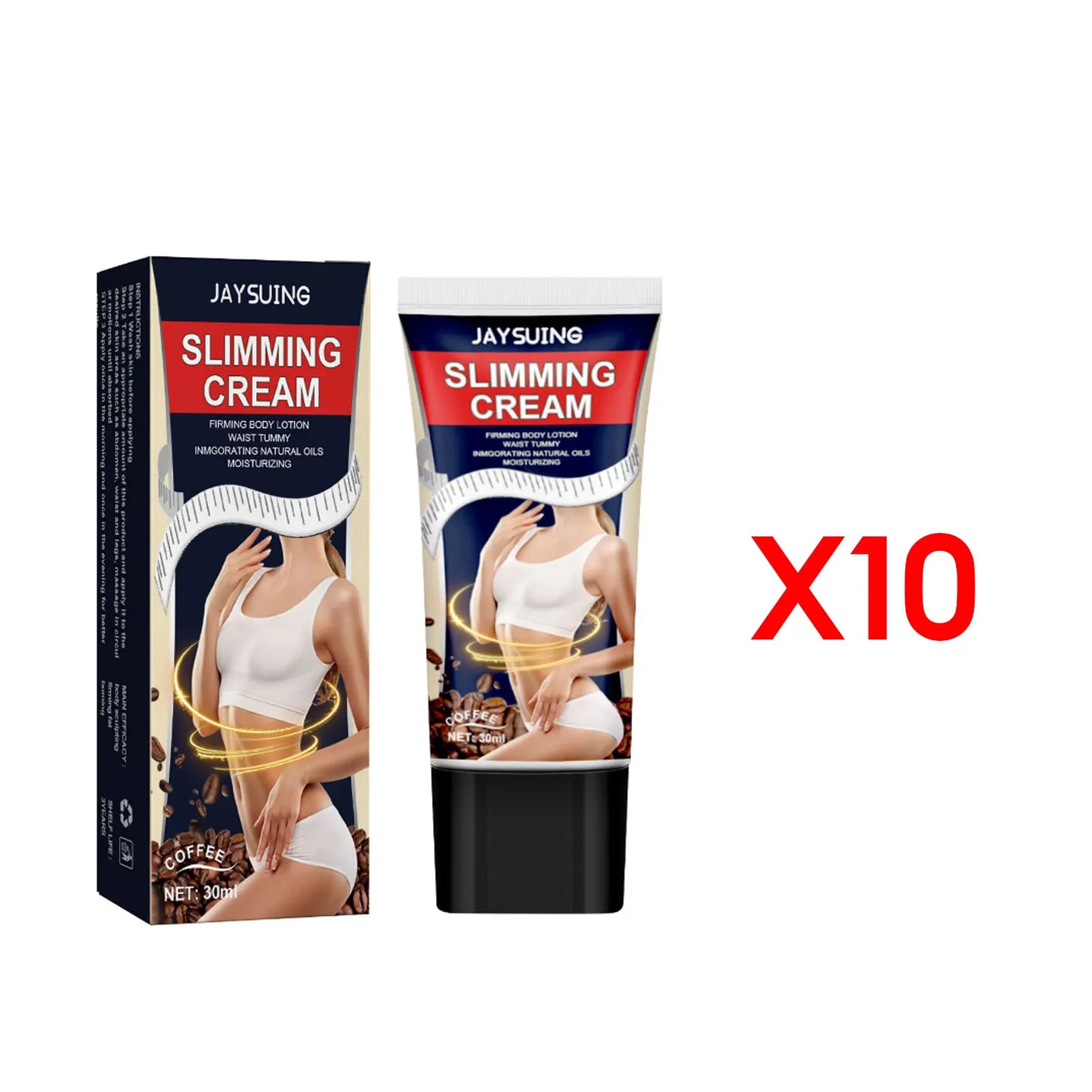 Coffee Body Sculpt Slimming Cream Belly Skin Tighten Firm Lift Tummy Lotion Anti Cellulite Shaping Create Beautiful Curve Care
