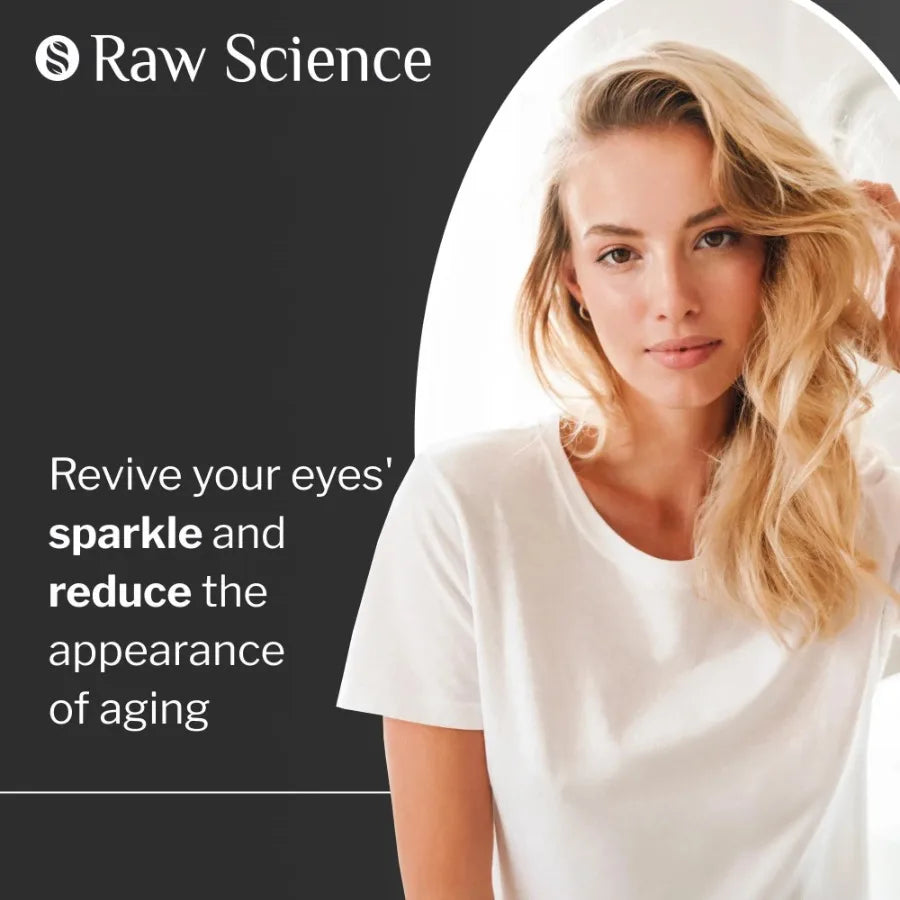 Caffeine Niacinamide Hyaluronic Acid Retinol Eye Serum 0.74 OZ Instant Moisturizer Reduces Puffy Eyes Dark Circles Eye Bags Dep