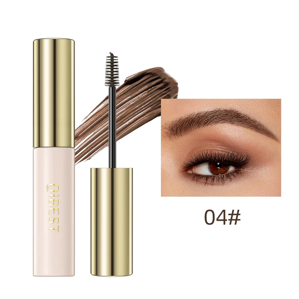 QIBEST Eyebrow Cream Gel Waterproof Makeup Eyebrow Gel Coffee Black Brown Paint Tint Pigment Eyebrow Enhancers Cosmetics