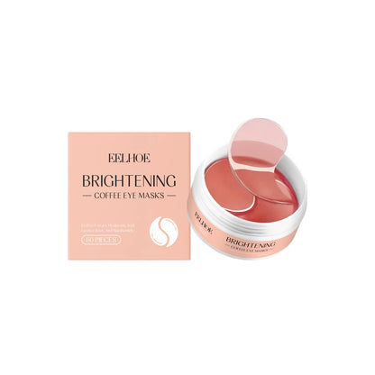 Caffeine Eye Mask Anti Dark Circles Puffyness Firming Lifting Fade Fine Lines Nourishing Brightening Wrinkle Remove Eyes Patche