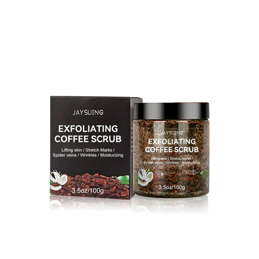 Coffee Scrub for Face Body Exfoliating Brightening Cleaning Dark Spots Removal Fade Melanin Pigmentation Whitening Scrub Cream