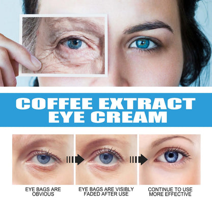 Caffeine Dark Circle Eye Cream Eye Bag Caffeine Lightens Wrinkles and Removes Fine Lines Firming and Brightening Cream Eye Area