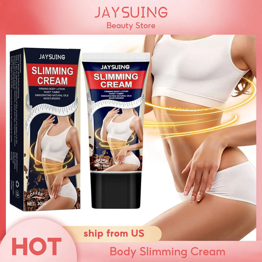 Coffee Body Sculpt Slimming Cream Belly Skin Tighten Firm Lift Tummy Lotion Anti Cellulite Shaping Create Beautiful Curve Care