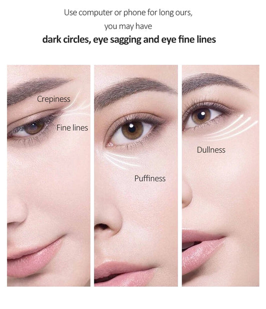 Anti Dark Circle Eye Cream Caffeine Whitening Moisturizing Wrinkle Remover Cream Eyes Bags Lifting Firming Skin Care Products