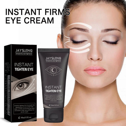 Tightening eye cream reduces fine lines, brightens, deeply moisturizes and nourishes the eyes. Skincare product for the eyes
