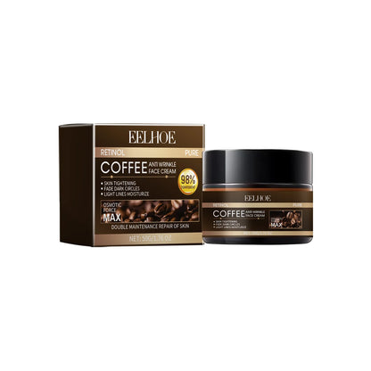 Retinol Caffeine Cream Lightens Fine Lines Firms and Lifts Cream Moisturizes and Brightens Facial Skin Care Products