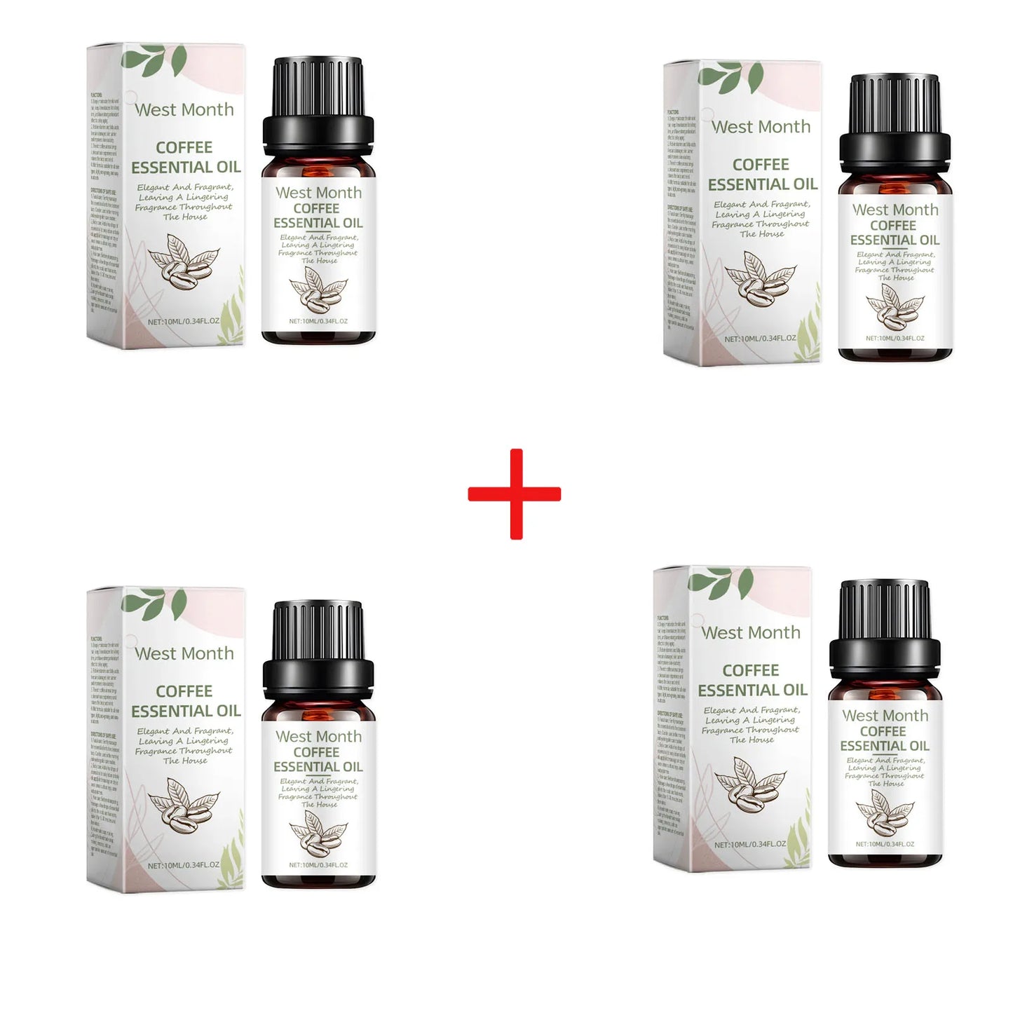 Coffee Fragrance Oil Anti-Aging Stress Relief Diffuser Humidifier Aromatherapy DIY Soap Massage Body Skin Nail Hair Essence Oil