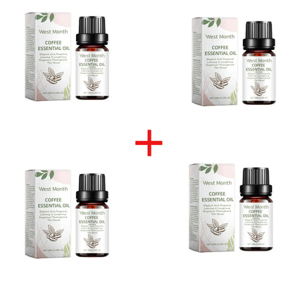 Coffee Fragrance Oil Anti-Aging Stress Relief Diffuser Humidifier Aromatherapy DIY Soap Massage Body Skin Nail Hair Essence Oil